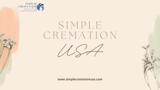 Simple Cremation Service