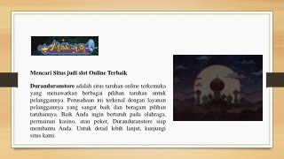 Mencari Situs judi slot Online Terbaik