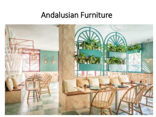 Andalusian Furniture Dubai