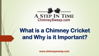 What is a Chimney Cricket and Why is it Important?