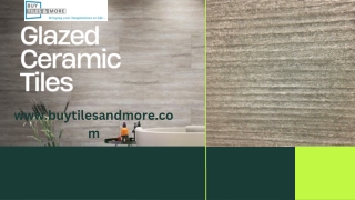 Glazed ceramic tiles