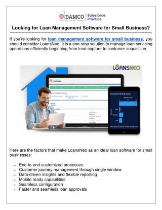 Looking for Loan Management Software for Small Business?
