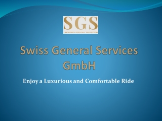 Limousine Service Switzerland