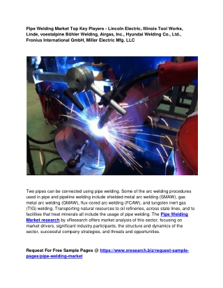 Pipe Welding Market