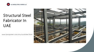 structural steel fabricator in uae