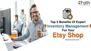 Top 5 Benefits Of Expert Inventory Management For Your Etsy Shop