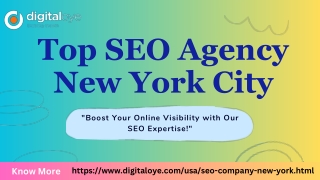 Top SEO Agency New York City