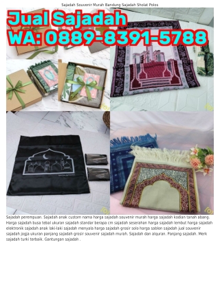 ౦88ᑫ·83ᑫ1·5ᜪ88 (WA) Alquran Dan Sajadah Harga Sajadah Ukuran Sedang