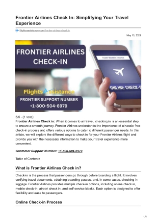 Frontier Airlines Check In Simplifying Your Travel Experience-compressed