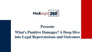 What's Punitive Damages? A Deep Dive into Legal Repercussions and Outcomes