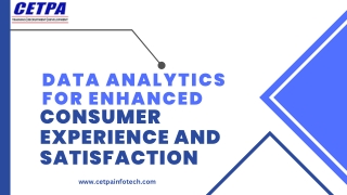 Data Analytics for Enhanced Consumer Experience and Satisfaction pdf