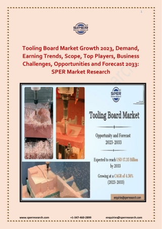 Tooling Board Market Growth 2023, Demand, Earning Trends, Scope, Top Players, Bu