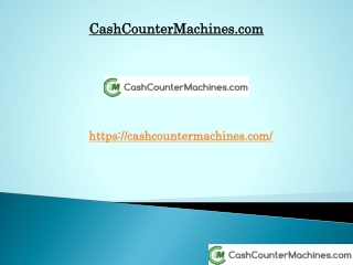 Cash Counting Machine