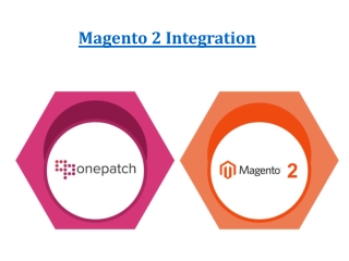 Magento 2 MultiChannel Integration | Magento 2 Store Management | OnePatch