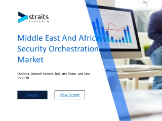 Middle East And Africa Security Orchestration Market