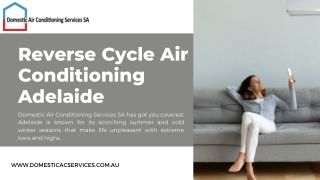 Reverse Cycle Air Conditioning Adelaide