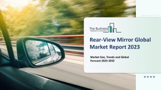 Rear-View Mirror Market 2023 - Top Manufactures, Growth Rate, Revenue