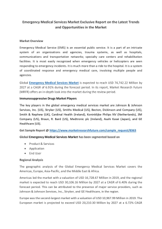 Emergency Medical Services Market