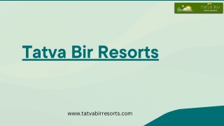 Best Resort In Bir Billing