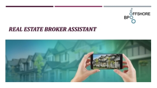 Real Estate Broker Assistant