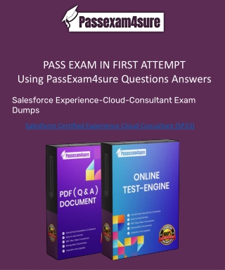 Salesforce Experience-Cloud-Consultant Certs Exam Questions and Answers