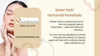 laser hair removal Honolulu