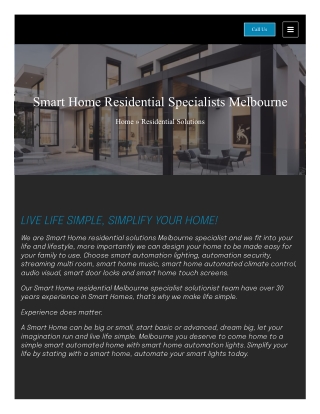 The Benefits of Smart Home Automation for Melbourne Homeowners