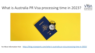 What is Australia PR Visa processing time in 2023
