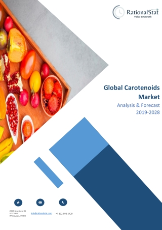 Global Carotenoids Market | RationalStat