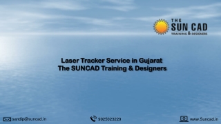 Laser Tracker Service in Gujarat | The SUNCAD Training & Designers