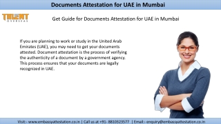 Find Solution for Documents Attestation for UAE in Mumbai