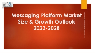 Messaging Platform Market Size & Growth Outlook 2023-2028