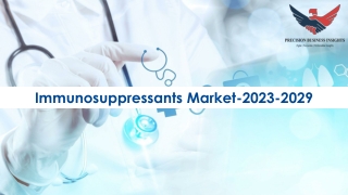 Immunosuppressants Market Size, Share and Forecast 2023