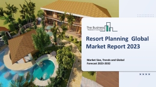 Resort Planning Global Market Size, Share, Growth, Trends, By Type, By Application, By Sales Channel, By Region and Segm