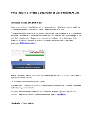 INDIAN Official Government Immigration Visa Application Online  IRELAND AND UK C
