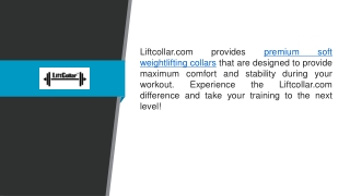 Premium Soft Weightlifting Collars  Liftcollar.com