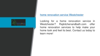 Home Renovation Service Westchester  Rajkitchenandbath.com