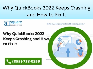 Why QuickBooks 2022 Keeps Crashing and How to Fix It"
