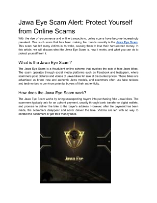 Jawa Eye Scam Alert_ Protect Yourself from Online Scams