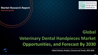 Veterinary Dental Handpieces Market With Manufacturing Process and CAGR Forecast by 2030