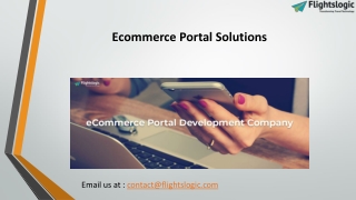 Ecommerce Portal Solutions