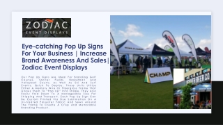 Eye-Catching Pop Signs for Your Business | Increase Brand Awareness and Sales