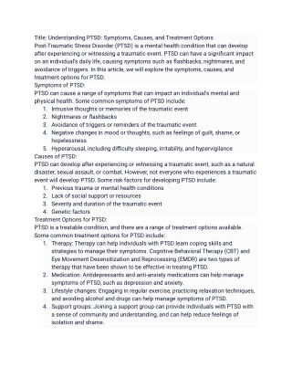 Title_ Understanding PTSD_ Symptoms, Causes, and Treatment Options