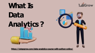 what Is data analytics