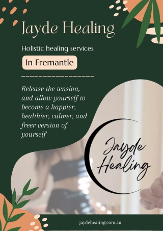 Jayde Healing Provides Massage in Fremantle