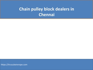 chain dealers in chennai