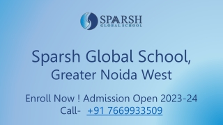 Nursery Admission open 2023-24