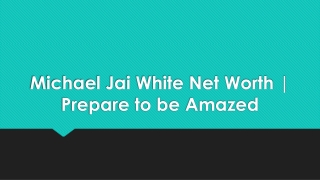 Michael Jai White Net Worth | Prepare to be Amazed