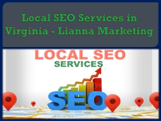 Local SEO Services in Virginia - Lianna Marketing