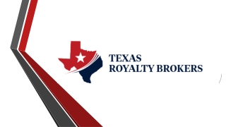 Sell Mineral Rights - Texas Royalty Brokers